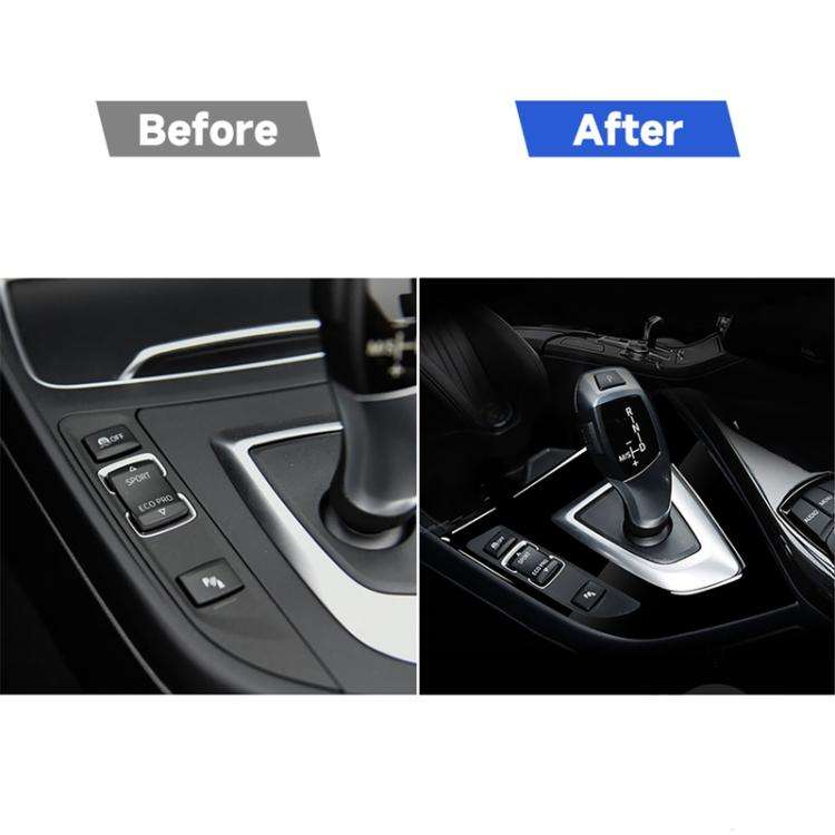 Car Left Drive Gear Panel Decorative Sticker for BMW Series 1 & 2 F20 / F21 2012-2015, For Series...