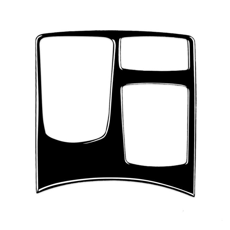 Car Left Drive Central Armrest Box Multimedia Panel Decorative Sticker For Mercedes-Benz GLE 2015...