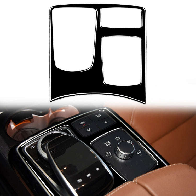 Car Left Drive Central Armrest Box Multimedia Panel Decorative Sticker For Mercedes-Benz GLE 2015...