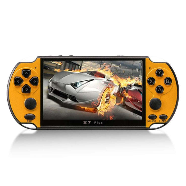 X7 Plus Retro Classic Games Handheld Game Console with 5.1 inch HD Screen & 8G Memory, Support MP...