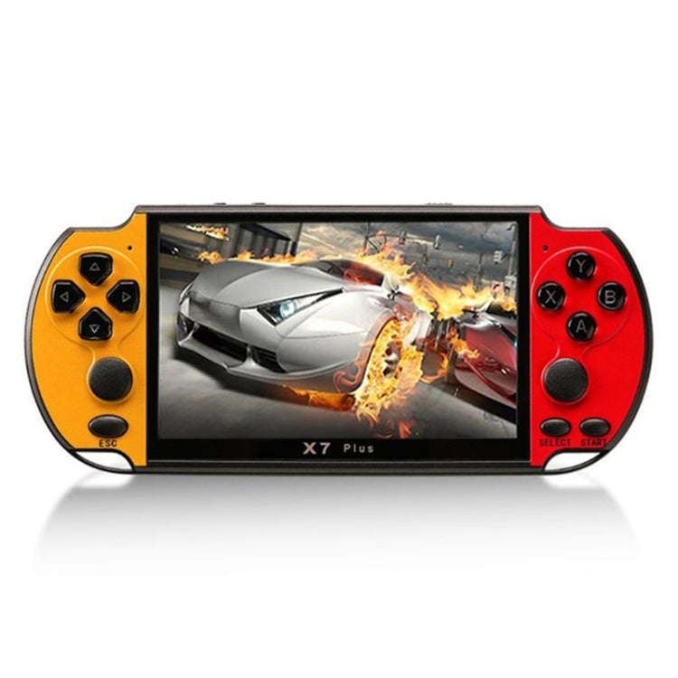 X7 Plus Retro Classic Games Handheld Game Console with 5.1 inch HD Screen & 8G Memory, Support MP...