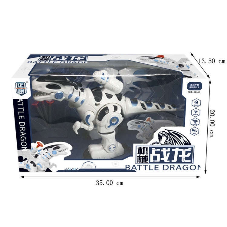 Electric Mechanical Fighting Dinosaur Children Dinosaur Model Toy, Support Walking & Lighting & S...