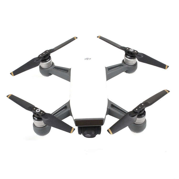 2 Pairs 4730F Foldable Quick-Release CW / CCW Propellers for DJI Spark, For DJI Spark Gold