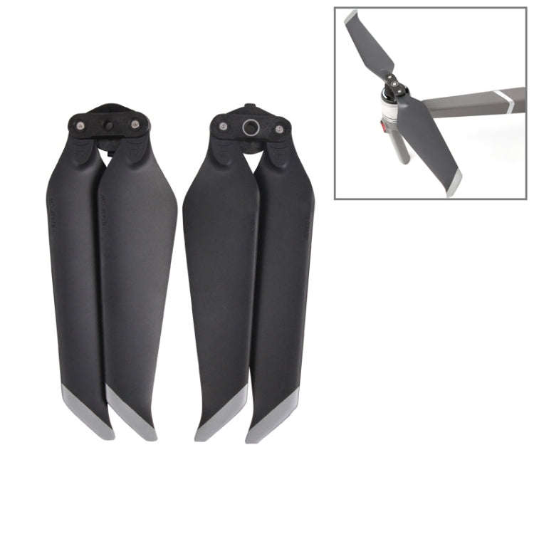1 Pair 8743F Low Noise Quick-release Propellers for DJI Mavic 2 Pro / Zoom Drone Quadcopter, For ...