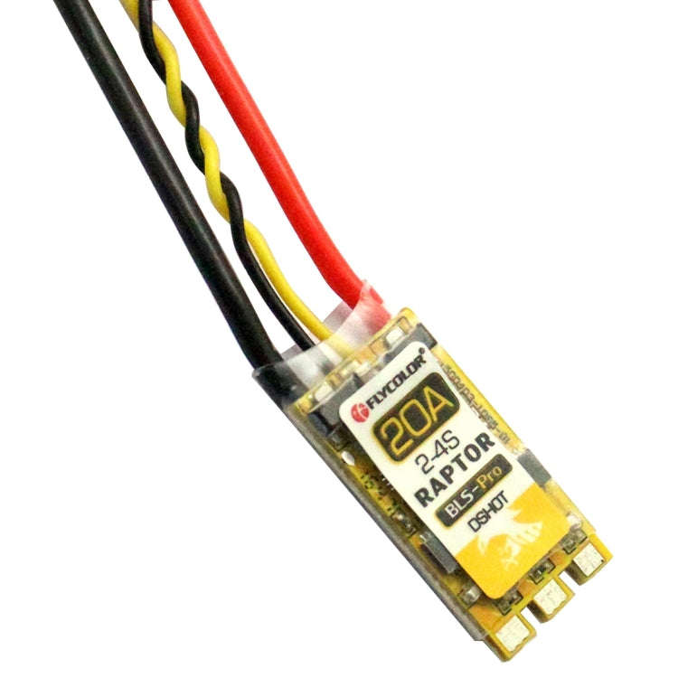 Flycolor Raptor BLS Pro 20A 2-4S Electric Speed Controller, BLS Pro 20A