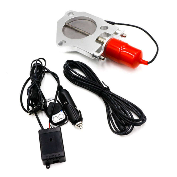 CNSPEED Stainless Steel Car Remote Control Electric Exhaust Valve Pipe Set, Size: 2.5 inch, Size:...