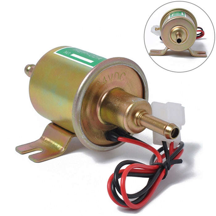 HEP-02A 24V Electric Fuel Pump for Car modification(Gold), 24V