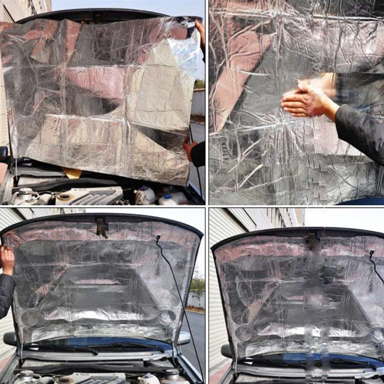 Car Auto Exhaust Muffler Heat Sound Waterproof Deadener Insulation Mat Pad, Size: 139x52cm