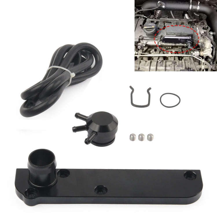 Modified Forged PCV Care Board Kit PCV Delete Plate for Audi / Volkswagen Golf PCV Vacuum Adapter...