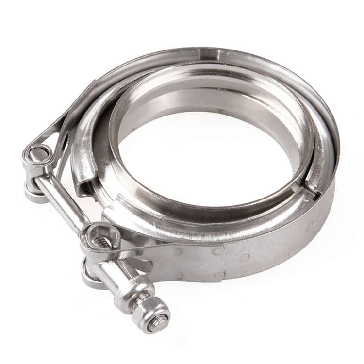 3 inch Car Turbo Exhaust Downpipe V-Band Clamp Stainless Steel 304 Flange Clamp, 3 inch V-Band Clamp