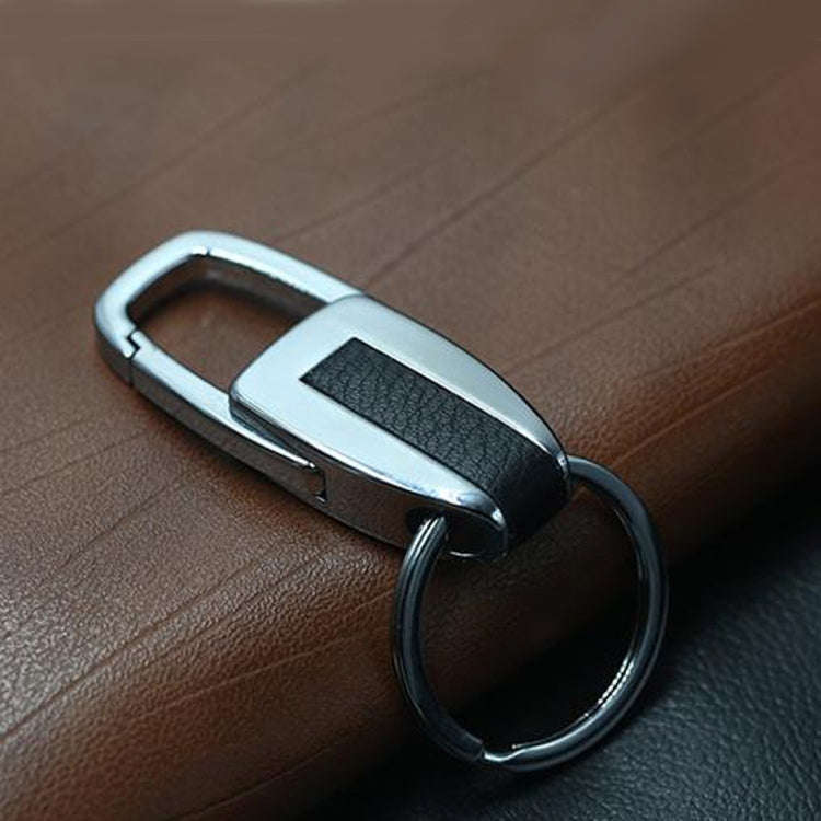 Single Ring Metal Leather Key Chain Metal Car Key Ring Multi-functional Tool Key Holder Key Chain...