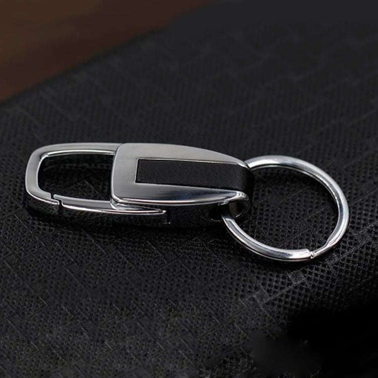Single Ring Metal Leather Key Chain Metal Car Key Ring Multi-functional Tool Key Holder Key Chain...