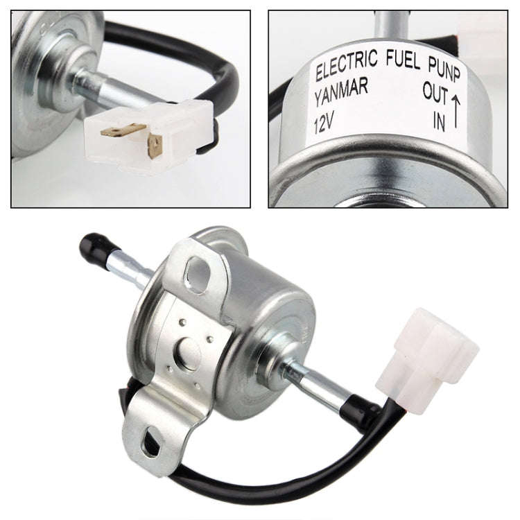 Car 90L/H In-Line Injection Fuel Pump External Electric Fuel Pump Flow 129612-52100 for Yanmar 4T...