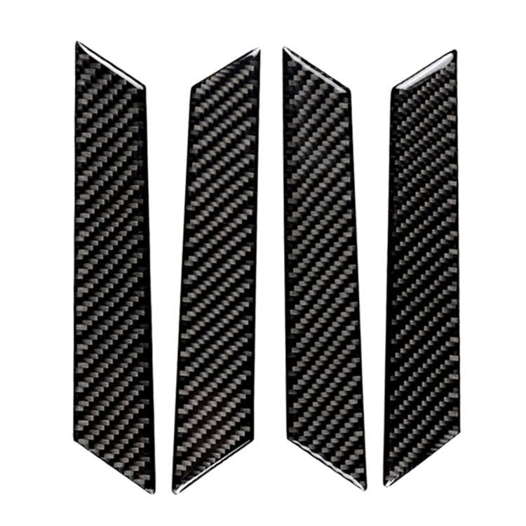 Car Carbon Fiber Door Handle Decorative Sticker for Volkswagen Golf 7 2013-2017, Door Handle