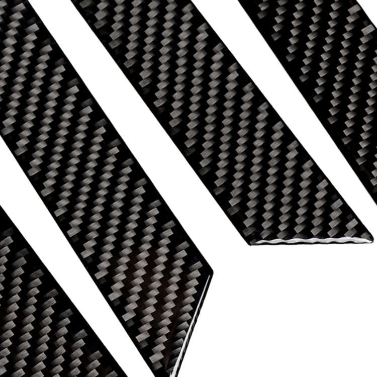 Car Carbon Fiber Door Handle Decorative Sticker for Volkswagen Golf 7 2013-2017, Door Handle