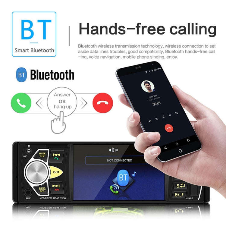 SWM-4022D HD 4.1 inch 12V Universal Car Radio Receiver MP5 Player, Support FM & Bluetooth & TF Ca...