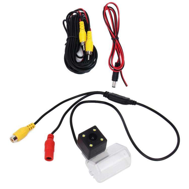656×492 Effective Pixel  NTSC 60HZ CMOS II Waterproof Car Rear View Backup Camera With 4 LED Lam...