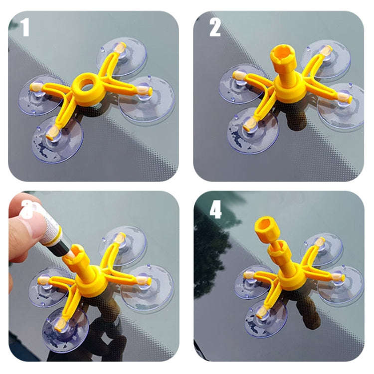 Professional Windscreen Repair Tool Paintless Dent Removal Car Window Windshield Repair Kit Chip ...