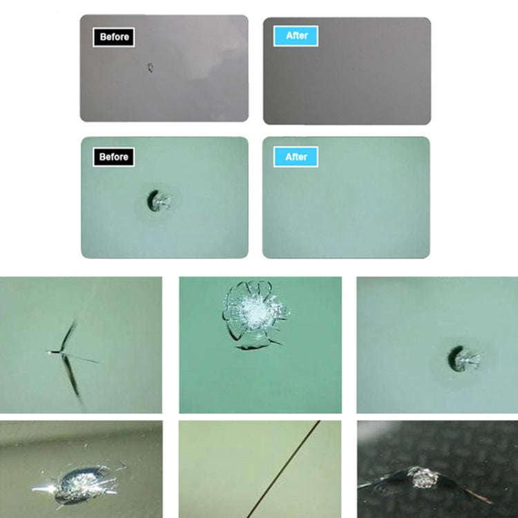 Professional Windscreen Repair Tool Paintless Dent Removal Car Window Windshield Repair Kit Chip ...