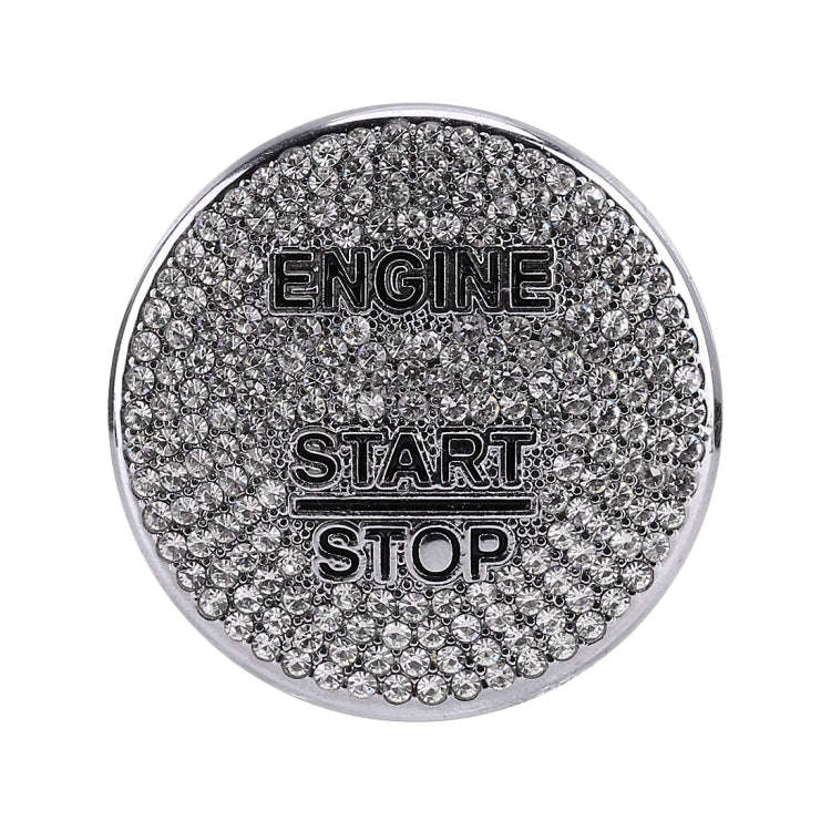 Car Engine Start Key Push Button Cover Trim Sticker Decoration for Mercedes-Benz, For Mercedes-Benz