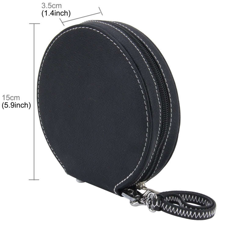 20 CD Disc Storage Case Leather Bag Heavy Duty CD/ DVD Wallet for Car, Home, Office and Travel, 2...