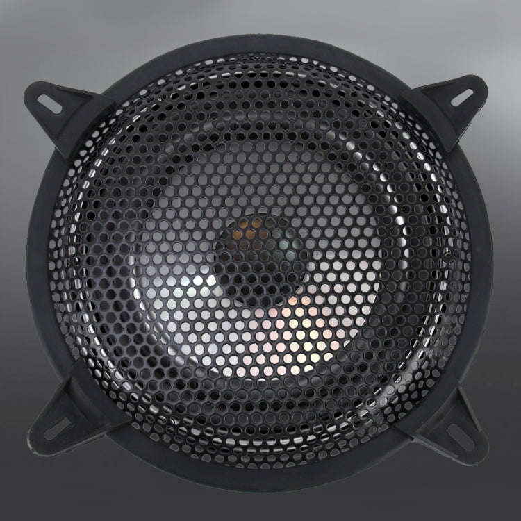12 inch Car Auto Metal Mesh Black Round Hole Subwoofer Loudspeaker Protective Cover Mask Kit with...