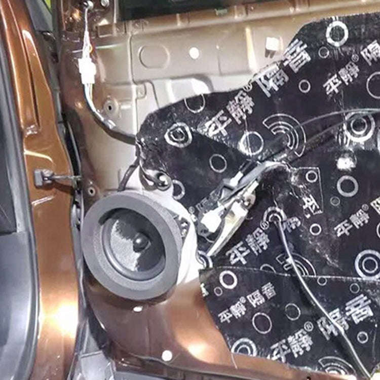 2 PCS Car Sound Insulation Speaker Soundproof Cotton with Self Adhesive Car Sound Insulation Cott...