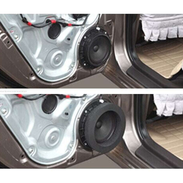 2 PCS Car Sound Insulation Speaker Soundproof Cotton with Self Adhesive Car Sound Insulation Cott...