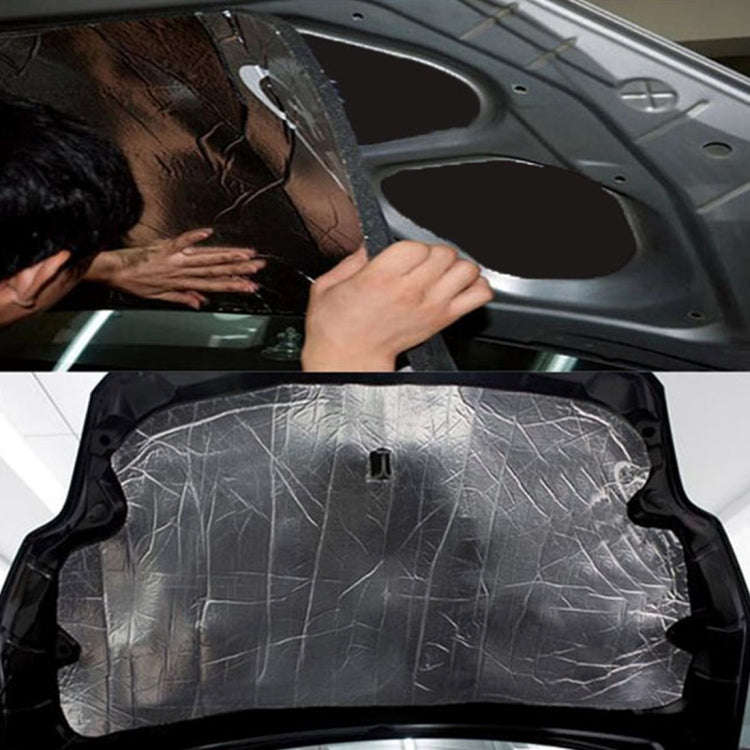 Car Hood Engine Noise Insulation Cotton Heat Waterproof Self Adhesive Car Heat Sound Insulation C...