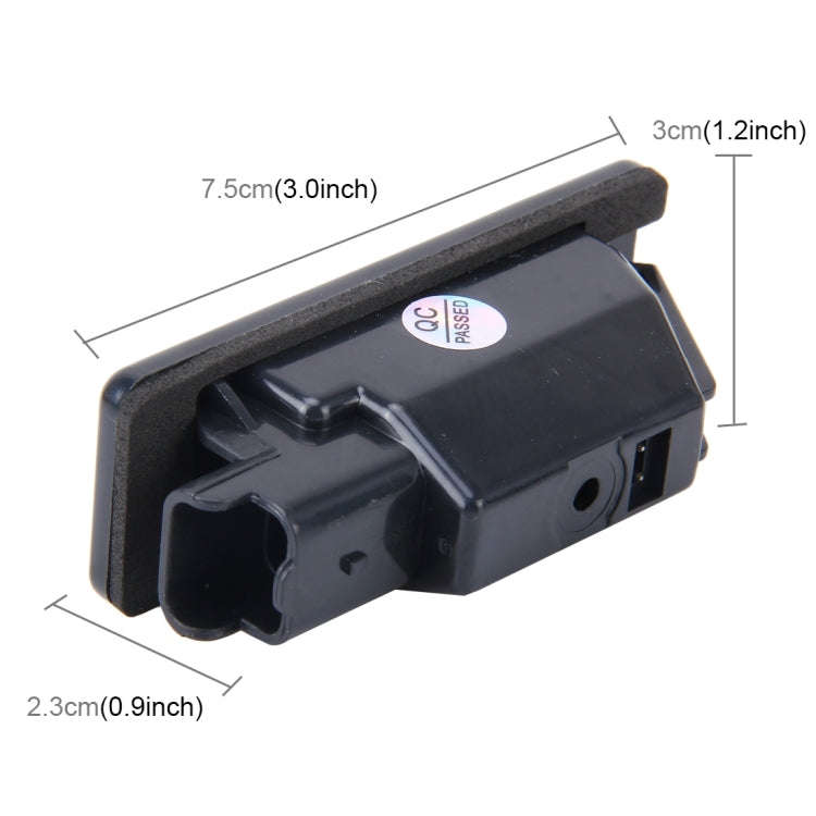 2 PCS License Plate Light with 24 SMD-3528 Lamps for Peugeot Citroen (White Light), For Peugeot C...