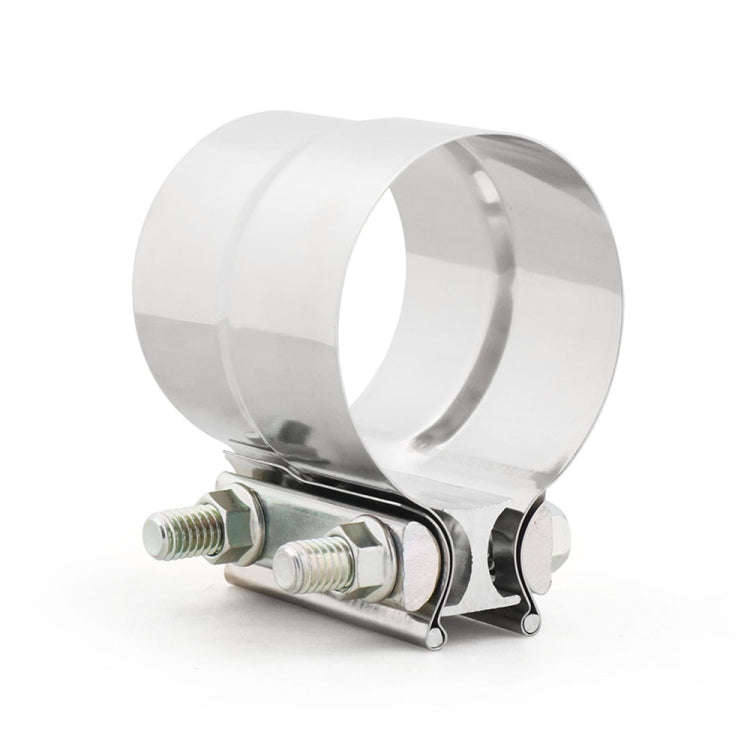 4 inch Car Turbo Exhaust Downpipe Stainless Steel Lap Joint Band Clamp, 4 inch