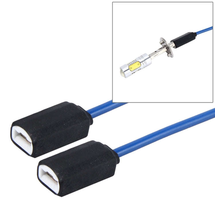 2 PCS Car Auto LED Bulb Socket Holder (No Including Light), 1156, 7443, H1/H3, H4, H7, H8/H11