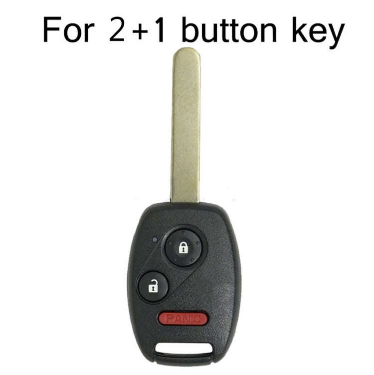 Replacement Non-embryo Car Key Case for HONDA 2 + 1 Button Car Keys, without Battery, 2+1
