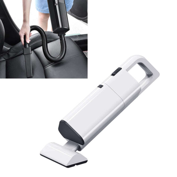 Car Portable Wireless 120W Handheld Powerful Vacuum Cleaner, Wireless (Black), Wireless (White)