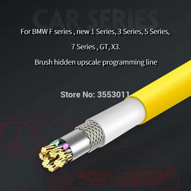 OBD Plug Adapter for BMW Enet Ethernet to OBD 2 Interface, OBD Plug Adapter