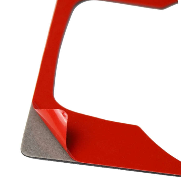 Car Carbon Fiber Right Drive Multimedia Frame A Decorative Sticker for Mazda Axela 2013-2016, Rig...