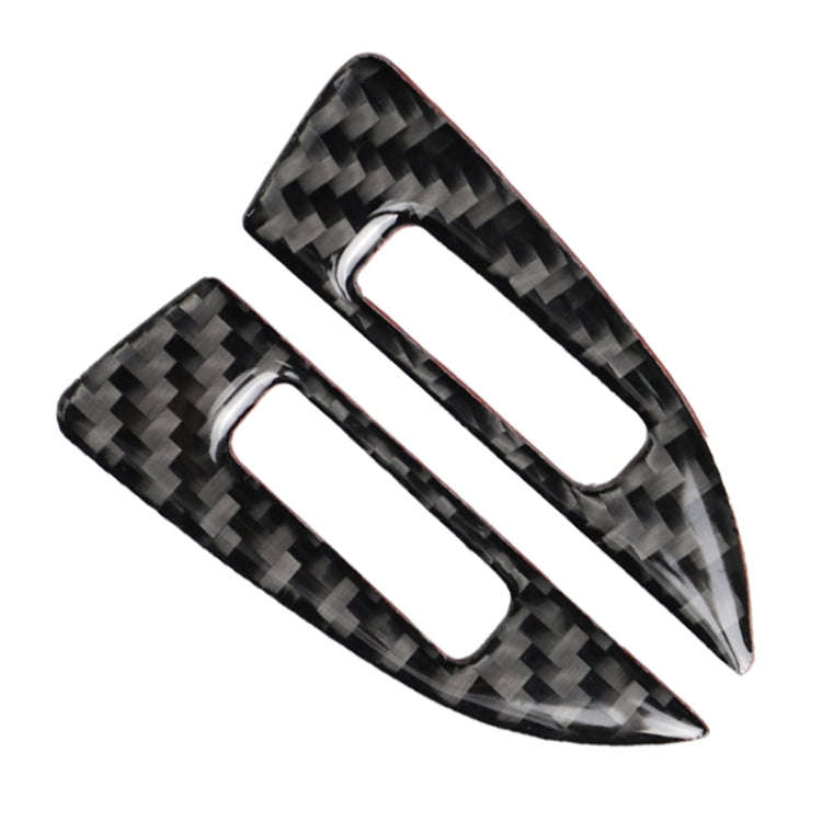 Car Carbon Fiber Air Conditioning Air Outlet Adjustment Frame Decorative Sticker for Mazda Axela ...