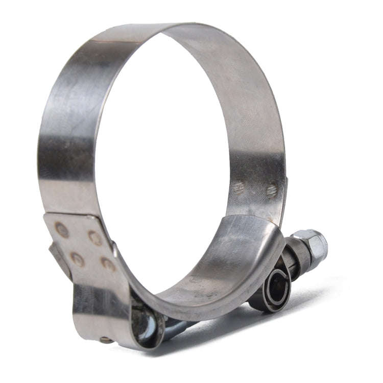 4 PCS Stainless Steel T-Bolt Hose Clamps Pipe Clip Fuel Line Clip, Size: 79-87mm, Size: 79-87mm