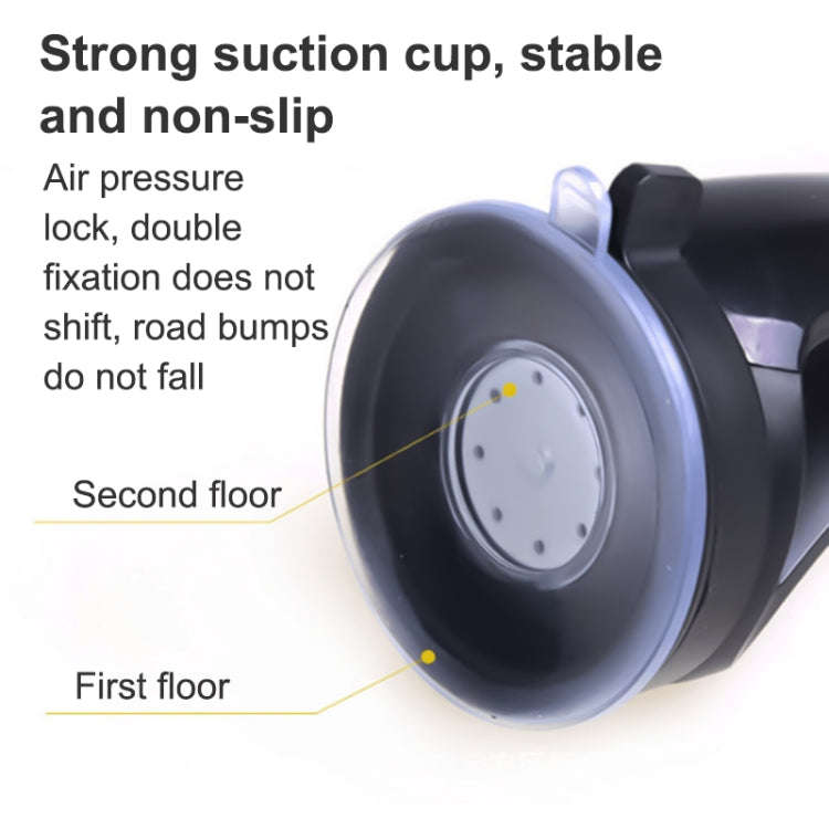 GB-452 Universal Car Suction Cup Mount Bracket Phone Holder, GB-452