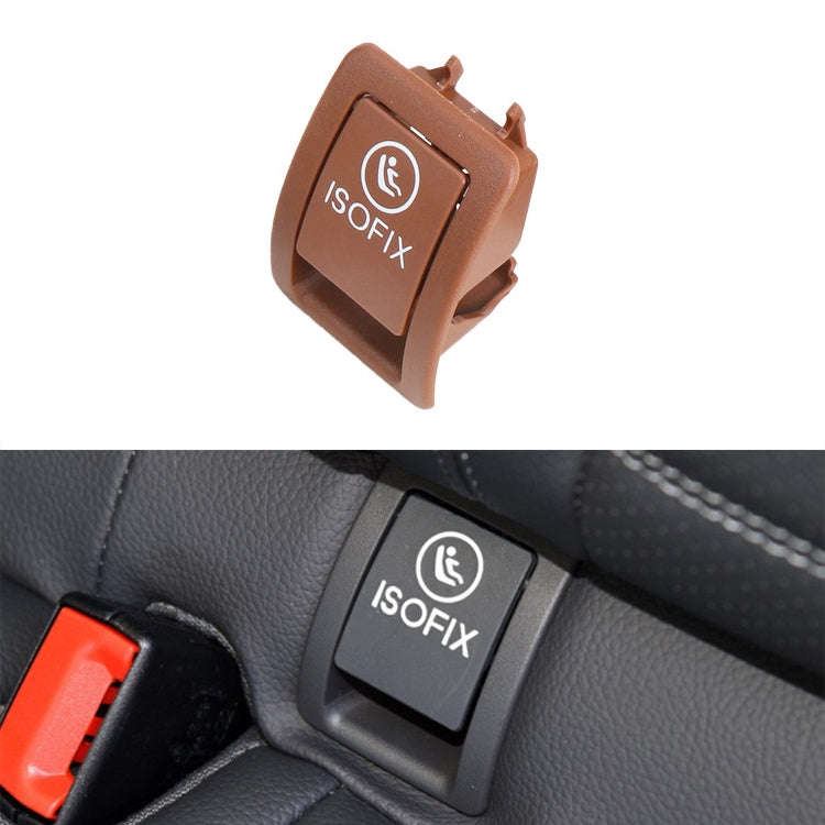 Car Rear Child ISOFIX Switch Seat Safety Cover 2059200513 for Mercedes-Benz W205 2015-2021, Left ...