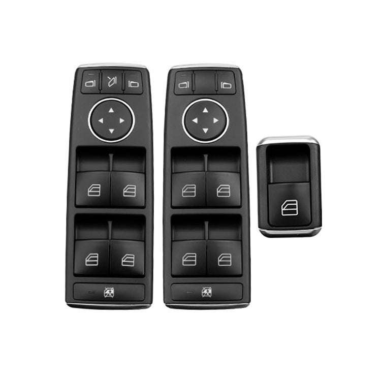 Car Window Glass Lift Switch for Mercedes-Benz W166, Left Driving High Configuration Version, Hig...