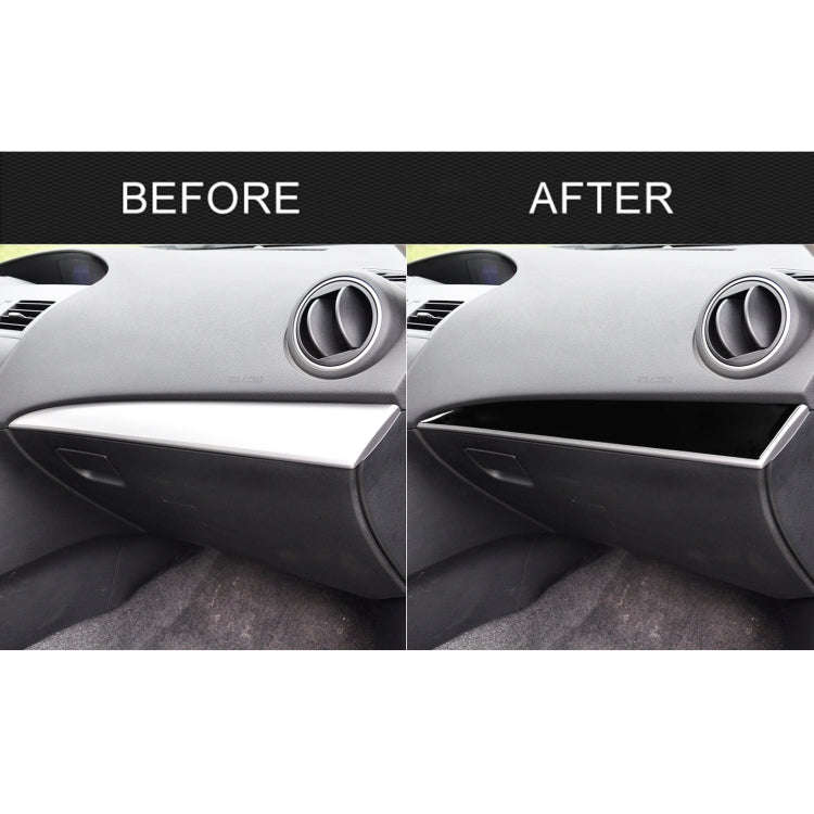 For Mazda 3 Axela 2010-2013 Car Glove Box Decorative Sticker, Left Drive, Glove Box, Left Drive