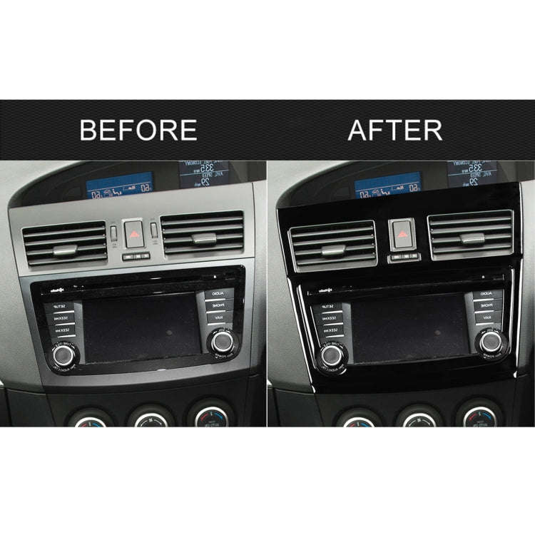 For Mazda 3 Axela 2010-2013 5 in 1 Car Central Control Navigation Set B Decorative Sticker, Right...