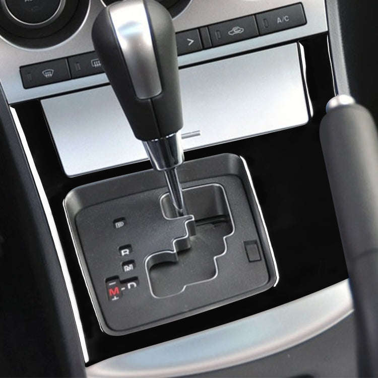 For Mazda 3 Axela 2010-2013 Car Gear Frame Decorative Sticker, Left Drive, Gear Frame, Left Drive