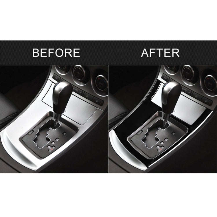 For Mazda 3 Axela 2010-2013 Car Gear Frame Decorative Sticker, Right Drive, Gear Frame, Right Drive