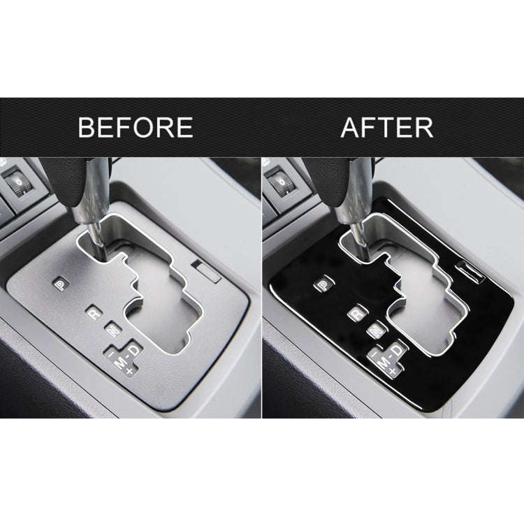 For Mazda 3 Axela 2010-2013 2 in 1 Car Gear Panel Decorative Sticker, Left Drive, Gear Panel, Lef...