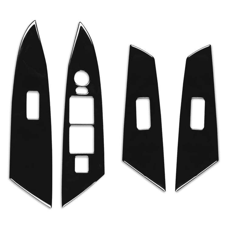 For Mazda 3 Axela 2010-2013 4 in 1 Car Window Lift Panel Decorative Sticker, Right Drive, Window ...