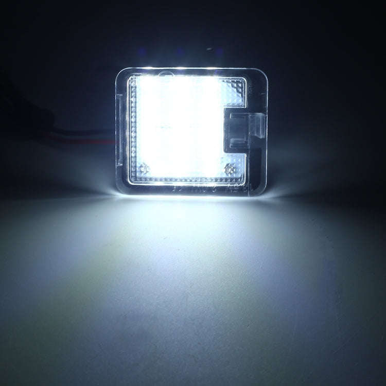2pcs For Ford Focus 2015- Car License Plate Lamp, For Ford Focus 2015-