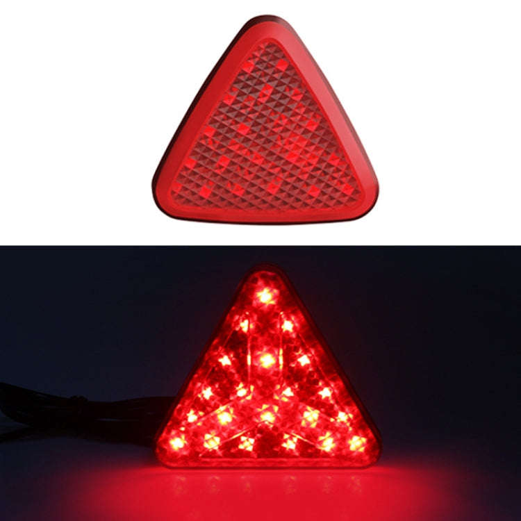 Bicycle / Mountain Bike X Style Triangle Pilot Light LED Tail Light, X Style