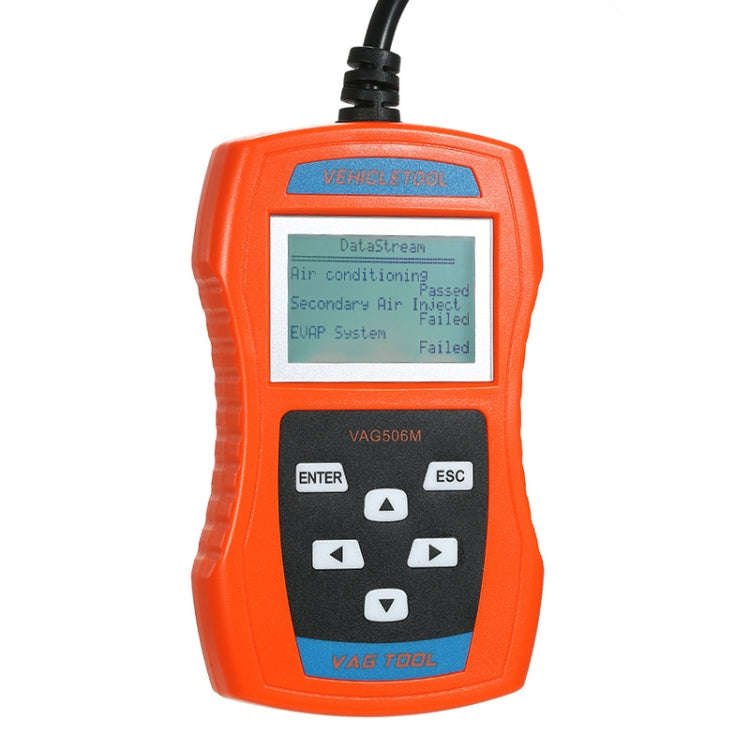 VAG506M Car Mini Code Reader OBD2 Fault Detector Diagnostic Tool, Nordic Version, VAG506M, Nordic...
